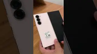 Unboxing Samsung Galaxy Z Fold 6 PINK
