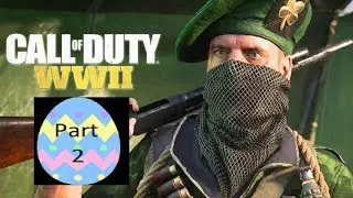 call of duty ww2 shamrock and awe headquarters easter egg hunt