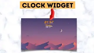 How to Add a Clock Widget on Windows 11| Windows 11 Customization