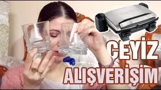 ÇEYİZ ALIŞVERİŞİM | Tost makinesi, blender, ütü ve küçük ıvır zıvırlar