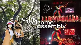 UPD FRESHIE WELCOME ASSEMBLY 2022 🌻💚❤️ org fair, pep squad, sdc, and more! | furanshinu
