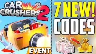 ⚠️UPDATE!⚠️CAR CRUSHERS 2 ROBLOX CODES 2023 - CAR CRUSHERS 2 CODES 2024