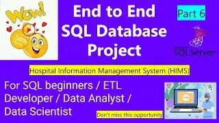 sql project | sql projects for resume| sql project for data analyst | Part 6