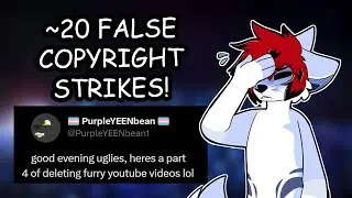 YouTube FAILED to Protect Furries From False Copyright Strikes by PurpleYEENba!