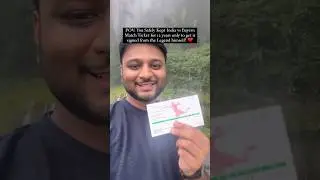I got my India Vs Bayern Match Ticket signed by Bhaichung Bhutia #Shorts