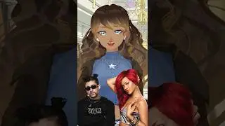 A Bad Bunny Rihanna Collab?! 😱 #badbunny #rihanna #newmusic #vtuber