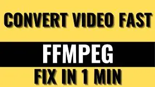 FFmpeg Convert Any Video Format in Seconds | Fast Video Conversion Guide