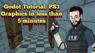 PS1 Graphics in less than 5 minutes with Godot