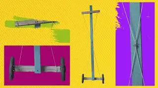 Jamaica hand craft toy - Pram wheel cart