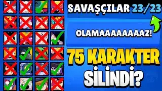 75 CHARACTERS REMOVED FROM THE GAME! ONLY 23 FIGHTERS LEFT? FREE CHARACTERS and NEW GIFTS🎁 Brawl ...