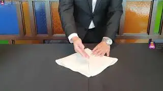 Napkin Folding - Bamboo Shoots
