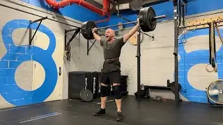 Big Olympic Lift PRs: 255# Clean & 185# Snatch