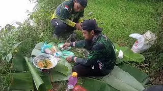 memasak asam pedas ikan ditepi sungai mancing..!!