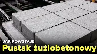 Jak powstaje PUSTAK ŻUŻLOBETONOWY? - FABRYKI W POLSCE