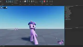 Roblox - Testing MLP Rig Animations.