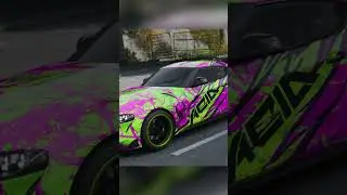 New Look for Toyota GR Supra  - 3D Changer configurator  #carwraps