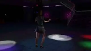 3D girl Lexis dancing to trip hop music