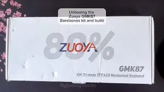 Unboxing & building the GMK87 mechanical keyboard barebones kit