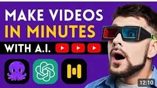 How To Create Videos With ChatGPT and Pictory Step By Step (Full Tutorial)