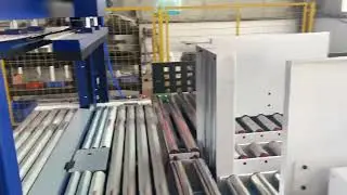 Автоматический обвязчик пачек гофрокоробов серия JRK