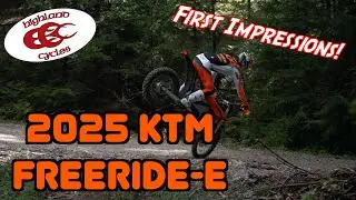 2025 KTM FREERIDE E | FIRST IMPRESSIONS | ELECTRIC DIRTBIKE