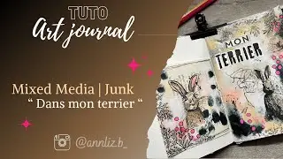 Transfert d’image sur fond d’acrylique