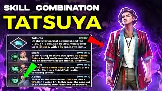 Tatsuya best skill combination 2023 | Best character combination in free fire