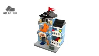 The Pet Shop Modular Brick Building - SPEED BUIILD!
