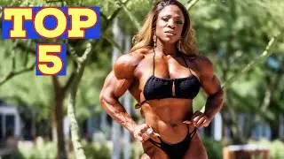 What are the Top 5 Black Muscular Female Bodybuilders | Top 5 African Bodybuilders 2024
