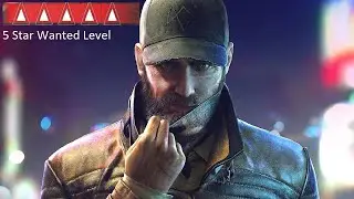 Watch Dogs Legion 5 Star Police Chase | Aiden Pearce