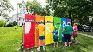 ‘This Is Disgusting’: Display At Kansas City Church Defaced With Anti-LGBTQ  Message Thursday