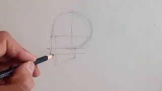 How to draw a face in profile - part 2