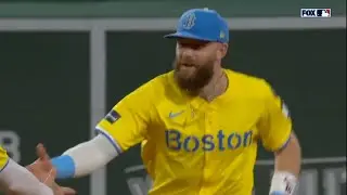 Trevor Story first game back highlights after his return from the injuried list CHW @ BOS 09-07-2024
