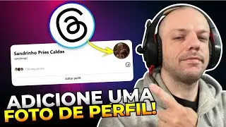 Como ADICIONAR uma FOTO de PERFIL no THREADS - PC