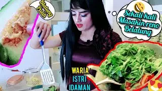 Waria pintar n90c0k dan masak sayuran yg ada belatung buat pacar Shella Yohanese