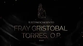 RECONOCIMIENTO FRAY CRISTOBAL TORRES O.P. 2021, GANADOR EXCELENCIA DOCENTE ROBERT GUTIERREZ ORTIZ.