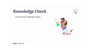 Kelvin Learning Module 2: User Management