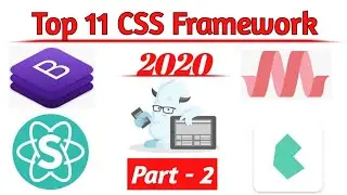 Top  11 css framework in 2020 | part-2 | top  5 css  frameworks| By InspiredWay   | InspiredWay