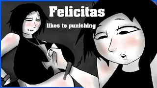 Felicitas likes to Punishing (Vore ASMR Comic) (18+)