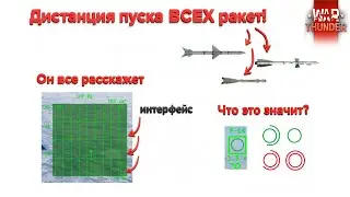 GUIDE – MISSILE LAUNCH DISTANCE (RADAR INTERFACE) in WarThunder || What do 1 and 2 CIRCLES mean w...
