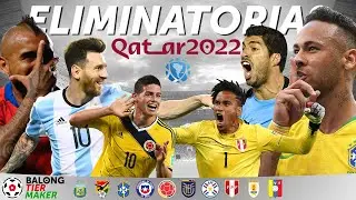 TierMaker - Eliminatorias Sudamericanas Qatar 2022
