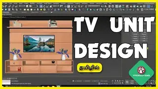 3ds Max Tv Unit Design In Tamil