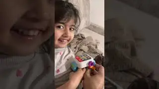 Zaisha got a New Toy - Smart Watch for Kids