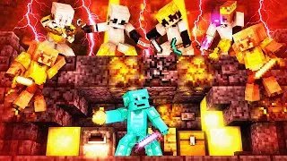 MIECKI vs 4 ŁOWCÓW - REWANŻ (minecraft manhunt)