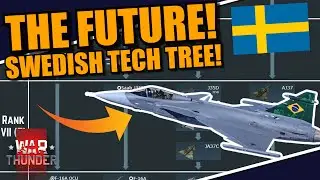 War Thunder - HOW will the SWEDISH TECH TREE (Air) look like in the FUTURE? GRIPENS? F-18's? F-35's?