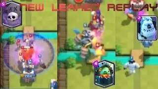 Clash Royale// NEW LEAKED CARDS REPLAY // Gaming Series Ep8