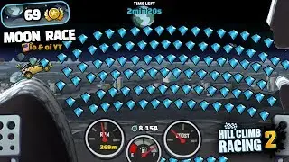Hill Climb Racing 2 Moon Race 🌑🏁💎 New Event