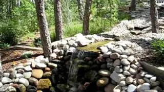 Schweiss Family Pond and WaterFall 2010