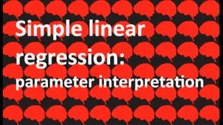 Day 7: Interpreting linear regression parameters