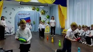 Утренник ко Дню Защитников Отечества, 6 группа, ДС №8. г.Белореченск.